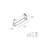 NOVALUX - OPTIX: CASSAFORMA 1X CON MOLLE BIA