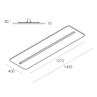 NOVALUX - CAOS ORIZZONTALE: 1400X400 LIM