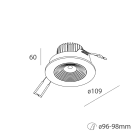 NOVALUX - PINA: LED 7W 4K 30 BIA 13003.01