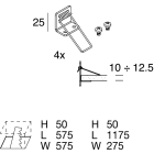 NOVALUX - THE PANEL: KIT MOLLE INC.CART.600/1200