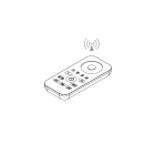 NOVALUX - LUXCONTROL: TELECOMANDO BIANCO 4 ZONE