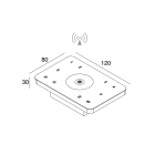 NOVALUX - LUXCONTROL: CONTR.PARETE RGB+BIA 4Z 503