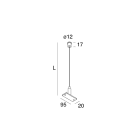 NOVALUX - LUCKY EVO: SOSP.L3000 1PZ. UNIONE