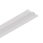 NOVALUX - L-16 low lineare opale 2m lastre 10mm, profilo per strip led tagliabile in opera per linee di luce incassate nel cartongesso con finitura ad alto spessore.