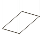 NOVALUX - P-30: RETT 48W 3K CAFFE SOSP L=1630