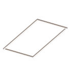 NOVALUX - P-30: RETT 48W 3K CAPP PLAF L=1630