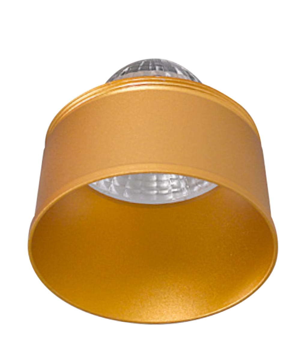NOVALUX - KONE: INSERTO OTTONE SATINATO PER 10W