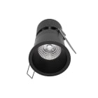 NOVALUX - Kone tondo nero led 10w 3000k 500ma 55° idoneo per controsoffitto spessore 5-30 mm ip20.