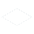 NOVALUX - FRAME: TL 600X600 35W 3K C/AL DALI/PUSH