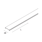 NOVALUX - PROFILED: MACRO SCHERMO OPALE L=6000