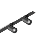 NOVALUX - P-30: COVER SPOT 2X6W 2.7K F40 NERO