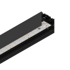 NOVALUX - LUCKY MAXI: LED 36W 3K NERO L=1200