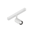 NOVALUX - klimt f8 3w dali 48v 2.7k 45 bianco, spot 48v in lega di alluminio pressofuso verniciato, riflettore nero satinato, garanzia 5 anni.