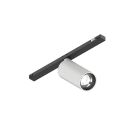 NOVALUX - klimt t-48 mini 3w dali 48v 4k 25 bi, spot 48v in lega di alluminio pressofuso verniciato, riflettore nero satinato, garanzia 5 anni.