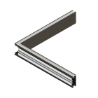 NOVALUX - RECTA: ANG.I 2X23W 4K 615X615 CF
