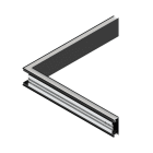 NOVALUX - RECTA: ANG.I 2X23W 4K 615X615 DA/PU NE