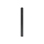 NOVALUX - Collins plafone diametro 40 lunghezza 500 1xGU10 acciaio verniciato texturizzato nero.