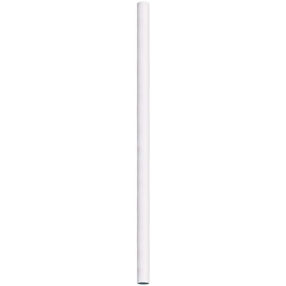 NOVALUX - Collins plafone diametro 40 lunghezza 1000 con attacco gu10 acciaio verniciato texturizzato bianco.