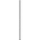 NOVALUX - Collins plafone diametro 40 lunghezza 1000 con attacco gu10 in acciaio verniciato texturizzato grigio chiaro.