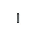 NOVALUX - Collins plafone diametro 55 lunghezza 200 1xGU10 acciaio verniciato texturizzato nero.