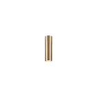 NOVALUX - Collins plafone diametro 55 lunghezza 200 con attacco GU10 in ottone massiccio satinato.