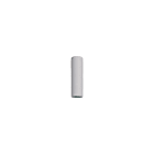 NOVALUX - Collins plafone diametro 55 lunghezza 200 con attacco gu10 in acciaio verniciato texturizzato grigio chiaro.