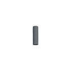NOVALUX - Collins plafone diametro 55 lunghezza 200 con attacco gu10 in acciaio verniciato texturizzato grigio scuro.