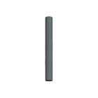 NOVALUX - Collins plafone diametro 55 lunghezza 500 gu10 acciaio verniciato texturizzato grigio scuro.