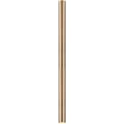NOVALUX - Collins plafone diametro 55 lunghezza 1000 con attacco gu10 ottone massiccio satinato.
