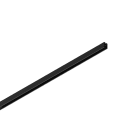 NOVALUX - Domynos PS profilo lineare L=498 nero, moduli LED lineari non inclusi, kit di giunzione incluso, schermo opale da ordinare a parte, IP40.