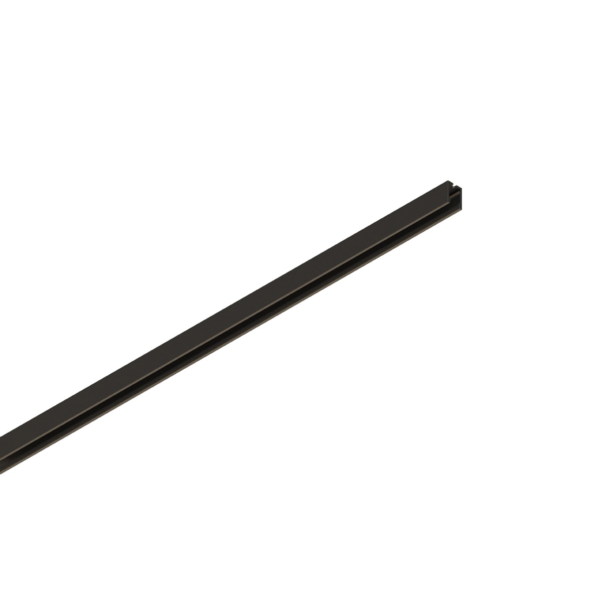 NOVALUX - Domynos PS profilo lineare L=1992 caffè, 4 moduli LED lineari L=498mm non inclusi, kit di giunzione incluso, schermo opale da ordinare a parte, IP40.