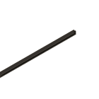 NOVALUX - Domynos PS profilo lineare L=1992 caffè, 4 moduli LED lineari L=498mm non inclusi, kit di giunzione incluso, schermo opale da ordinare a parte, IP40.