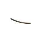 NOVALUX - Domynos PS profilo curvo R600 45° caffè, modulo LED non incluso, kit giunzione incluso, schermo opale a parte, non sospendibile, IP40.