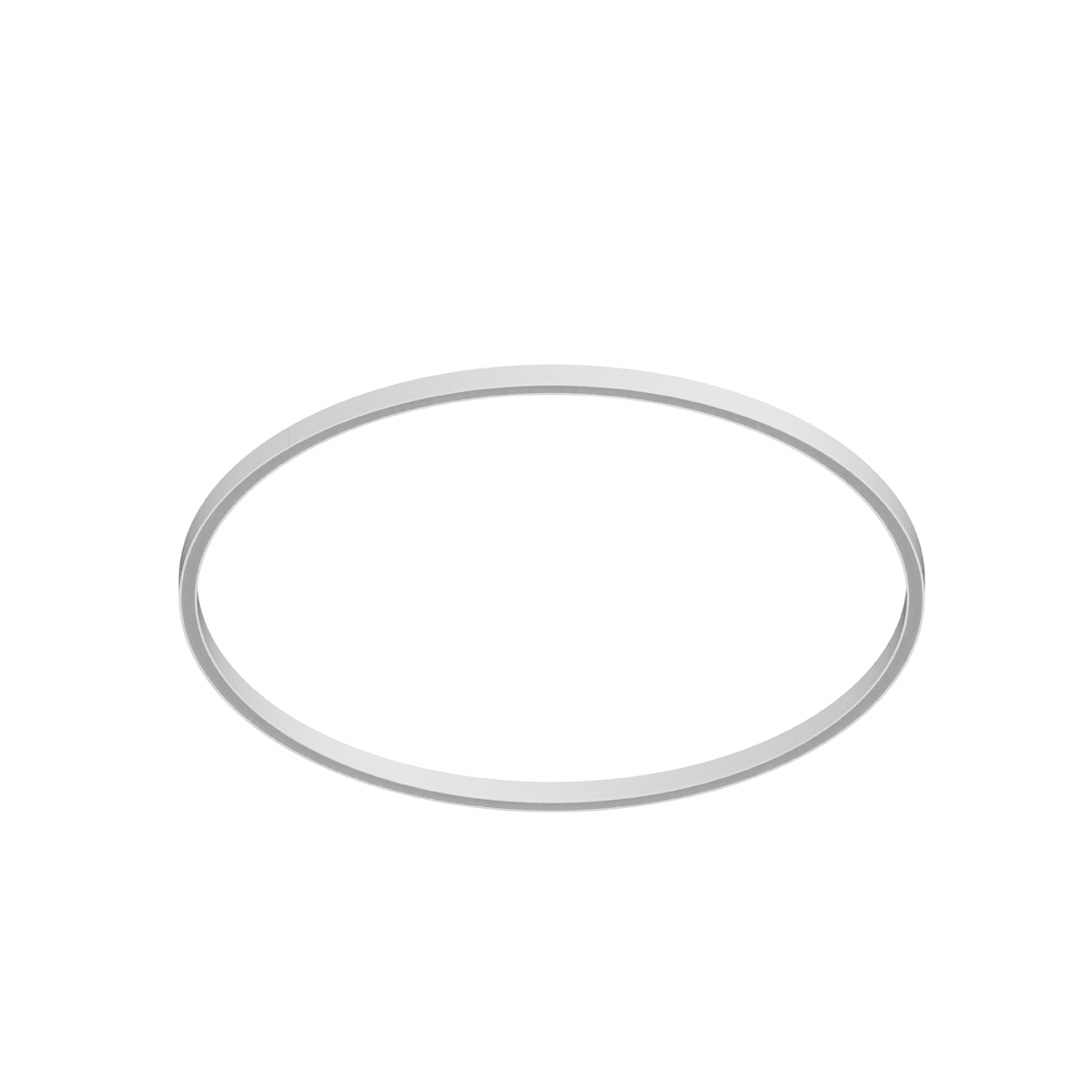 NOVALUX - domynos ps profilo circolare r300 bianco con schermo opale incluso, compatibile con 4 moduli led r300 90° non inclusi, grado di protezione ip40