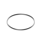 NOVALUX - Domynos PS profilo circolare R300 nero con schermo opale incluso, supporta 4 moduli LED R300 90° non inclusi, grado di protezione IP40.
