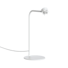 NOVALUX - Lampada da tavolo Honey TL bianca, altezza 400 mm, larghezza 100 mm, 1xGU10 Ø51 max10W, acciaio verniciato, da combinare con corpo per spot 112909.