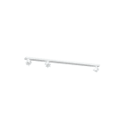 NOVALUX - Honey plafone l 800 3xgu10 bianco da combinare con 3 corpo per spot 112909 acciaio verniciato texturizzato ø51 max10w.