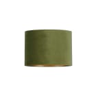NOVALUX - Paralume per tiny pt/miss pl in velluto verde con interno oro, dimensioni Ø370 H.250.