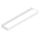 NOVALUX - Upper LED 54W 4000K bianco L.600 per parete, emissione diretta o indiretta, corpo in alluminio verniciato, alimentazione integrata, IP40.
