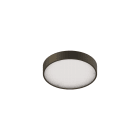 NOVALUX - Roto Evo 34W 2700K diametro 400 mm nero microprismatico installabile a parete e plafone, accessori per sospensione da ordinare a parte, IP40.