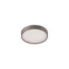 NOVALUX - Roto Evo 34W 2700K DALI-Push D.400 cappuccino microprismatico IP40 installabile a parete e plafone, accessori sospensione da ordinare a parte.