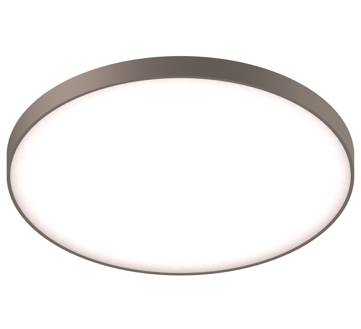 NOVALUX - Roto Evo 101W 2700K DALI-Push IP40 cappuccino opale D.995 kit plafone/parete o sospensione da ordinare a parte.
