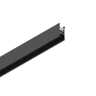 NOVALUX - B-16 SYS: PROFILO ANODIZZATO NERO L=2M