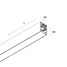 NOVALUX - TEK: MODULO CIECO ELETTR. BI L=1689