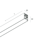 NOVALUX - TEK: MODULO CIECO ELETTR. BI L=563