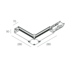 NOVALUX - LI-NEAR: GIUNTO A 'L' 8 POLI