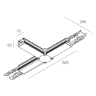 NOVALUX - LI-NEAR: GIUNTO A 'T' 8 POLI