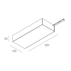 NOVALUX - T-48 MINI: ROS.PLAF.INIZ.C/CEN.150W NER