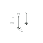 NOVALUX - FORTY8 TRACK: KIT SOSPENSIONE 3M NER