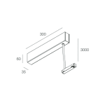 NOVALUX - FORTY8: ROSONE SOSP. 96W-48V 3M NE